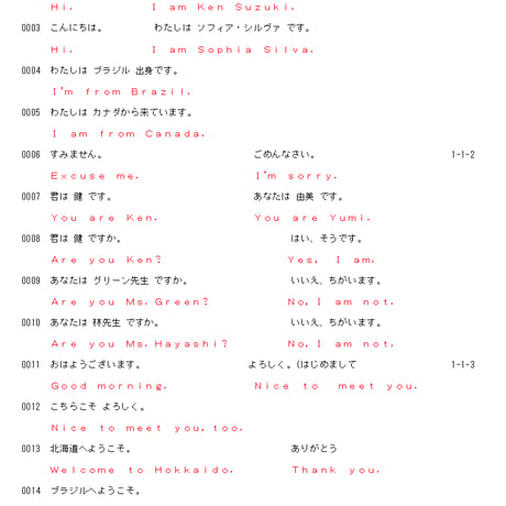中１英語の並べ替え問題プリントの問題と解答セット