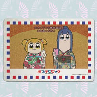 ポプテピピック_九谷焼アートパネル5（スタンド付き）