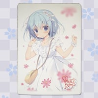 【宮坂みゆ】九谷焼アートパネル_椎乃ちゃん（スタンド付き）