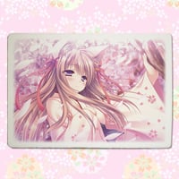 【タユタマ2】九谷焼アートパネル_泉戸ましろ（スタンド付き）