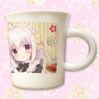 【恋二、甘味ヲソエテ2】「稲枝ころん」九谷焼マグカップ