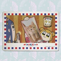 ポプテピピック_九谷焼アートパネル1（スタンド付き）
