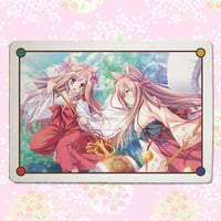 【タユタマ2】九谷焼アートパネル_泉戸ましろ＆こはく（スタンド付き）