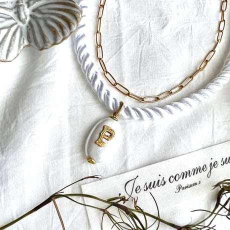 corde de soie collier/シルクロープネックレス
