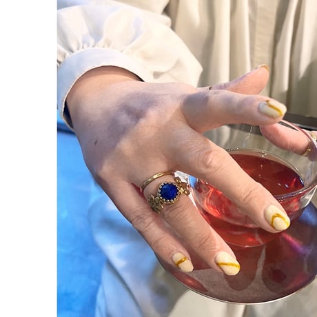 bague en lapis-lazuli／ラピスリング