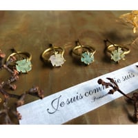 anneau de pierres semi-précieuses