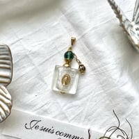 flacon de parfum amulette /お守り香水瓶のネックレス ヘッドのみ(全6色)