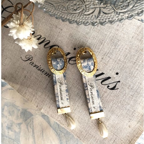 Tag piercing (boucle ovale) ／ タグピアス(オーバルバックル)
