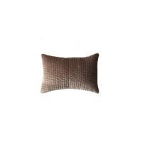 en fil d'Indienne カーテン Velour brown130x280 | AL
