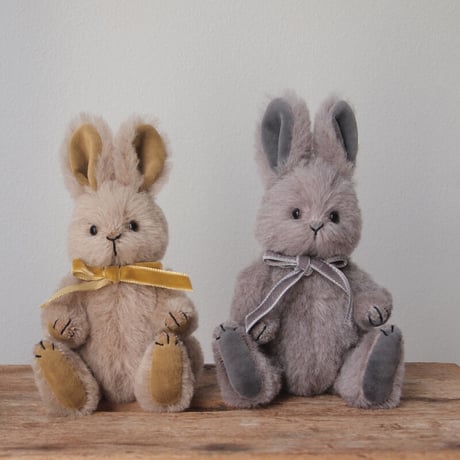 ciel étoilé  オリジナル Teddy Rabbit gray