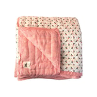 Le petit Lucas プチルカ single quilt 150x220 small flower