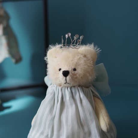 ciel étoilé  オリジナル teddybear with clothes white