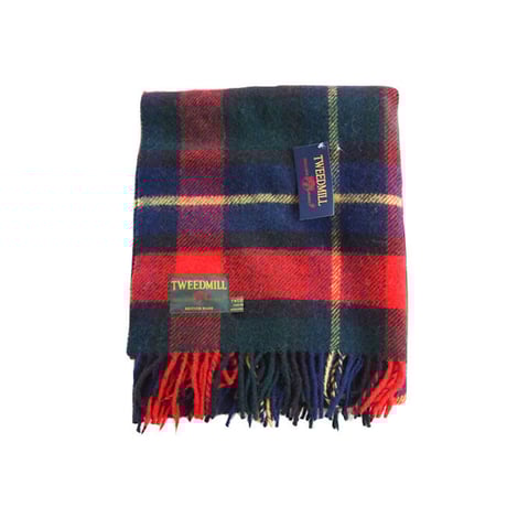 新品未使用◆ DOORS TWEED MILL　wool stole 楽天市場】tweedmill grey stewartの通販