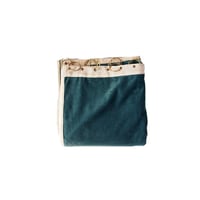 en fil d'Indienne カーテン Velour Blue 130x280