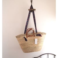 Souk Souk マルシェバッグ　withショルダー　レース　L
