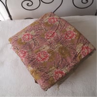 bagaille バガイユ キルト コットンローズブッシュ Pink　90x200
