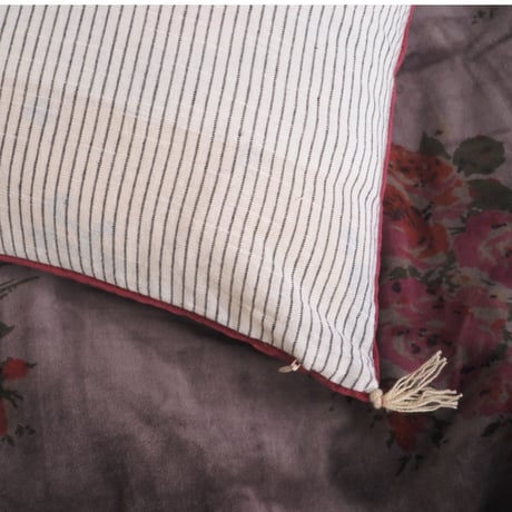 bagaille バガイユ クッションカバー velour red 45x55 中材なし
