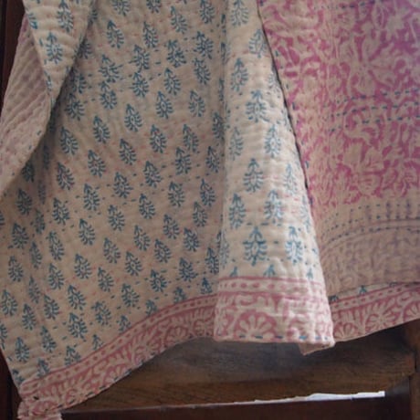 Jeanette farrier baby kantha ジャネットファリア ベビーカンタlight pink