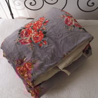 bagaille バガイユ キルト ローズブッシュ blue 100x190 | ALCHEMIST