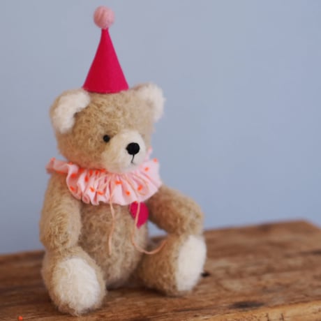 ciel étoilé  オリジナル teddybear circus bear beige
