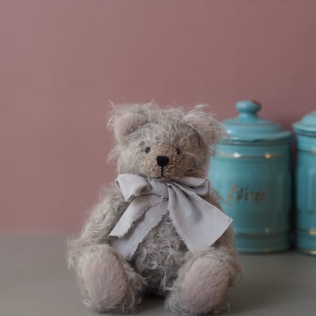 ciel étoilé  オリジナル Standard size teddy bear  ashgray