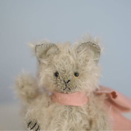 ciel étoilé  オリジナル Standard size teddy cat silver