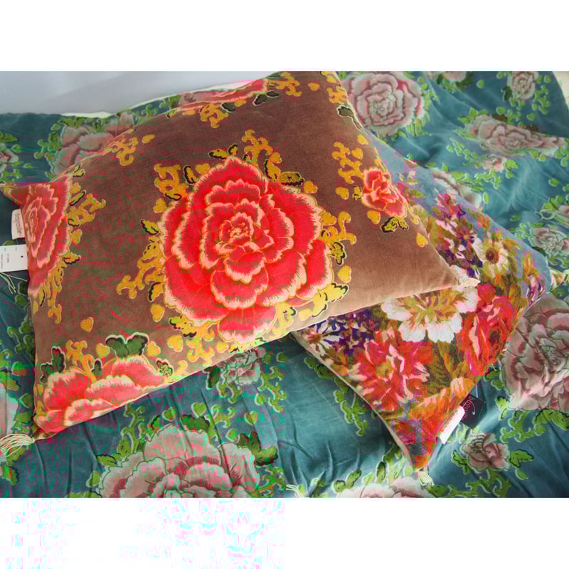 アッシュ・ペー・フランス　バガイユのファブリック バガイユクッション Bagaille GT834 F-11/08 50cm*30cm - fabric