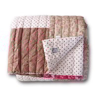 en fil d'Indienne カーテン Velour Blue 130x280 | AL