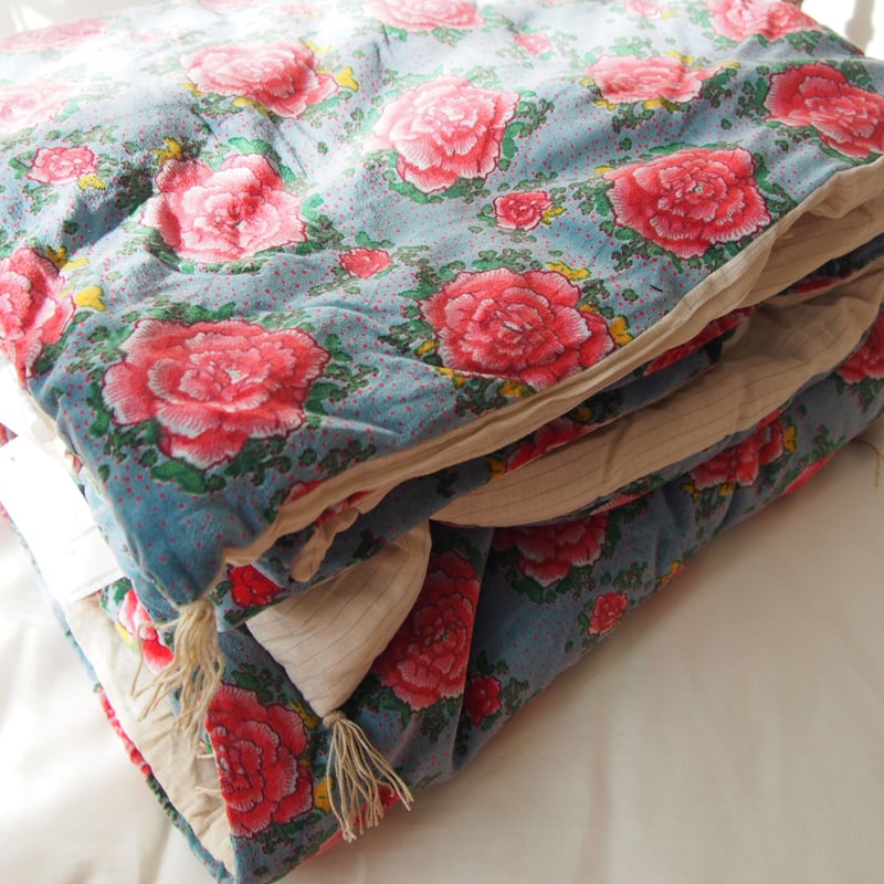 bagaille バガイユ キルト Turquoise 100x190 bagaille バガイユ