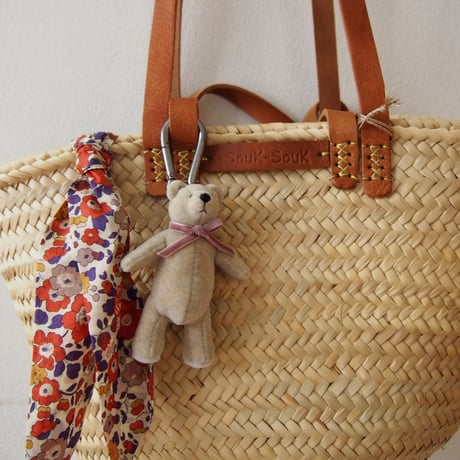 ciel étoilé  オリジナル keycharm bear beige