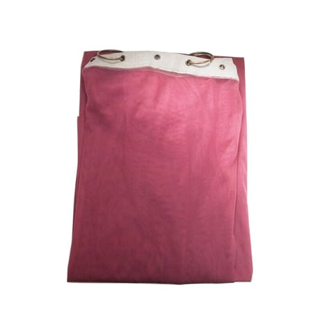*en fil d'Indienne カーテン Tulle curtain framboise 120x300