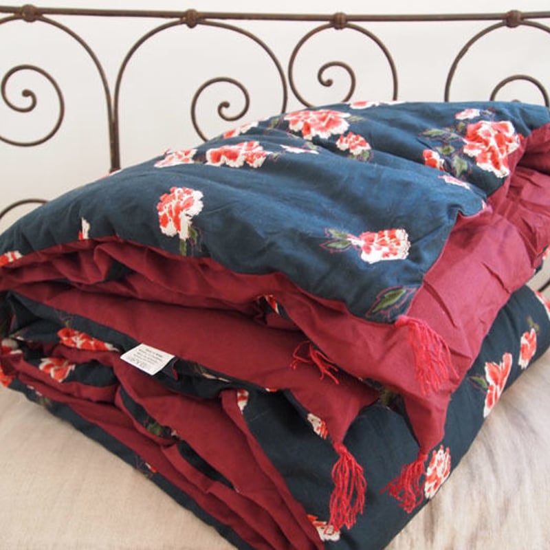 Bagaille バガイユ コットンキルト black 100x190 | ALCHEMIST