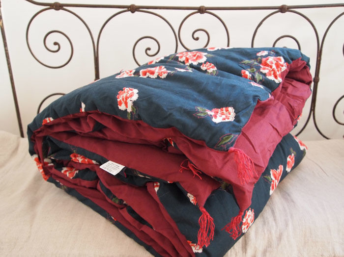 Bagaille バガイユ コットンキルト black 100x190 | ALCHEMIST