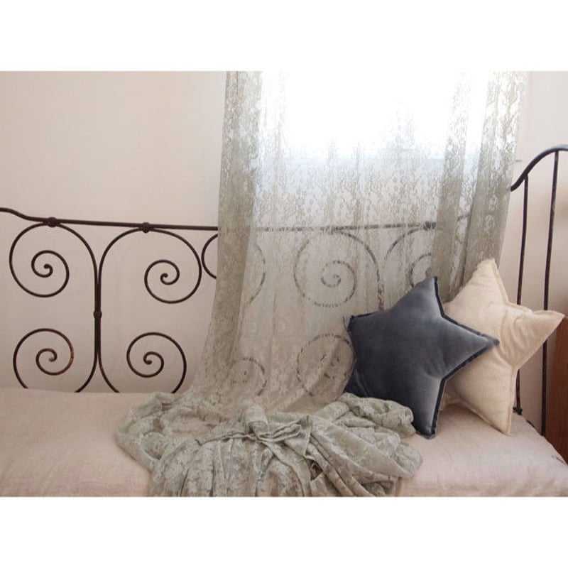 Numero74 ヌメロ74 gathered curtain lace flower ギャ