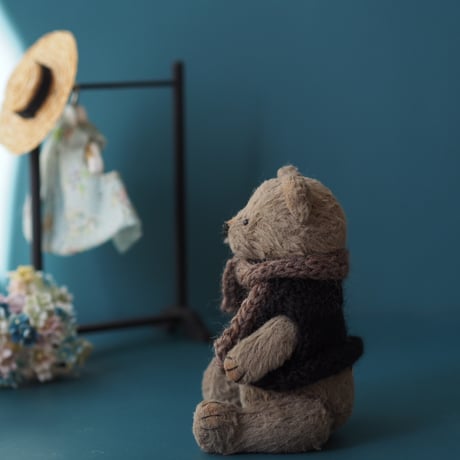 ciel étoilé  オリジナル teddybear with clothes khaki