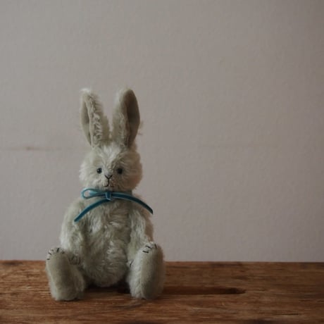 ciel étoilé  オリジナル Standard size teddy rabbit blue