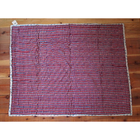 Le petit Lucas プチルカ baby quilt 105x140 Triangles