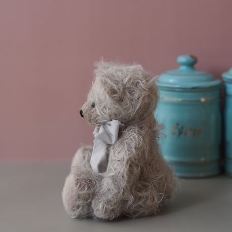 ciel étoilé  オリジナル Standard size teddy bear  ashgray
