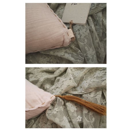 Numero74 ヌメロ74  Message cushion pastel メッセージクッションdark grey