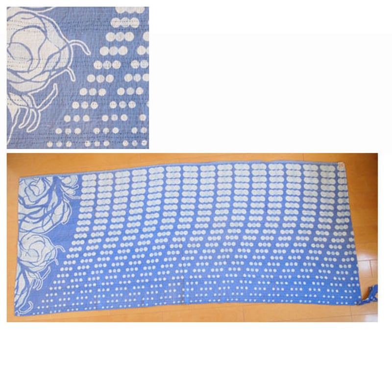 Jeanette farrier kantha stole ジャネットファリア カンタ Jeanette farrier kantha stole ジャネットファリア カンタ