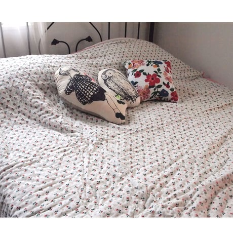 Le petit Lucas プチルカ single quilt 150x220 small flower