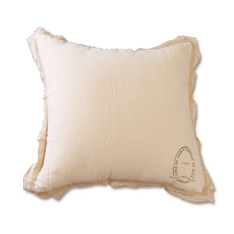 bed & philosophy ベッド＆フィロソフィー レーススクエアクッション meil 65x65 【中材なし】