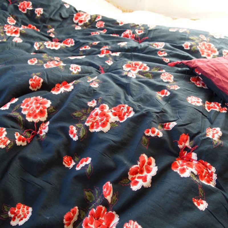 Bagaille バガイユ コットンキルト black 100x190 | ALCHEMIST