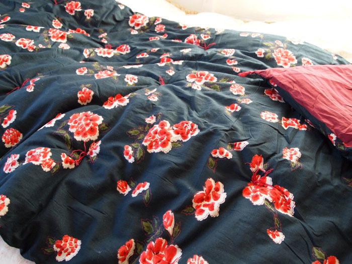 Bagaille バガイユ コットンキルト black 100x190 | ALCHEMIST