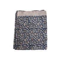 en fil d'Indienne カーテン Velour brown130x280 | AL