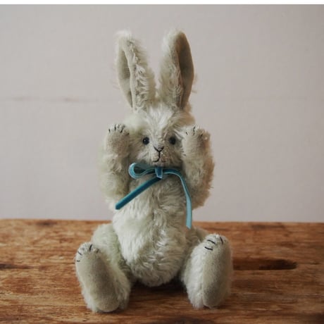 ciel étoilé  オリジナル Standard size teddy rabbit blue