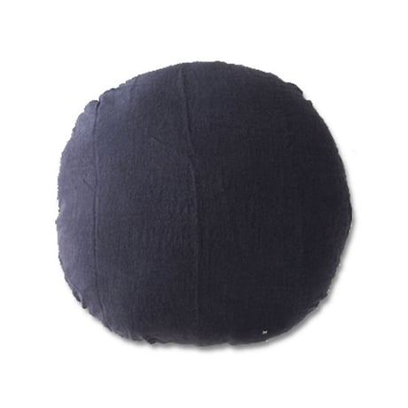 bed & philosophy ベッド＆フィロソフィー サークル リネン クッション charbon 直径65cm