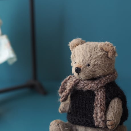 ciel étoilé  オリジナル teddybear with clothes khaki