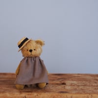 ciel étoilé  オリジナル teddybear with clothes mustard
