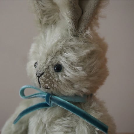 ciel étoilé  オリジナル Standard size teddy rabbit blue